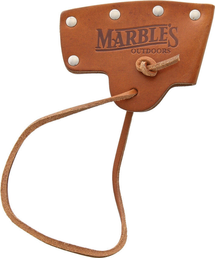 Marble Axe Blade Cover Brown Leather Sheath Material Fits R5/R10/R10B Models 10S -Marbles - Survivor Hand Precision Knives & Outdoor Gear Store