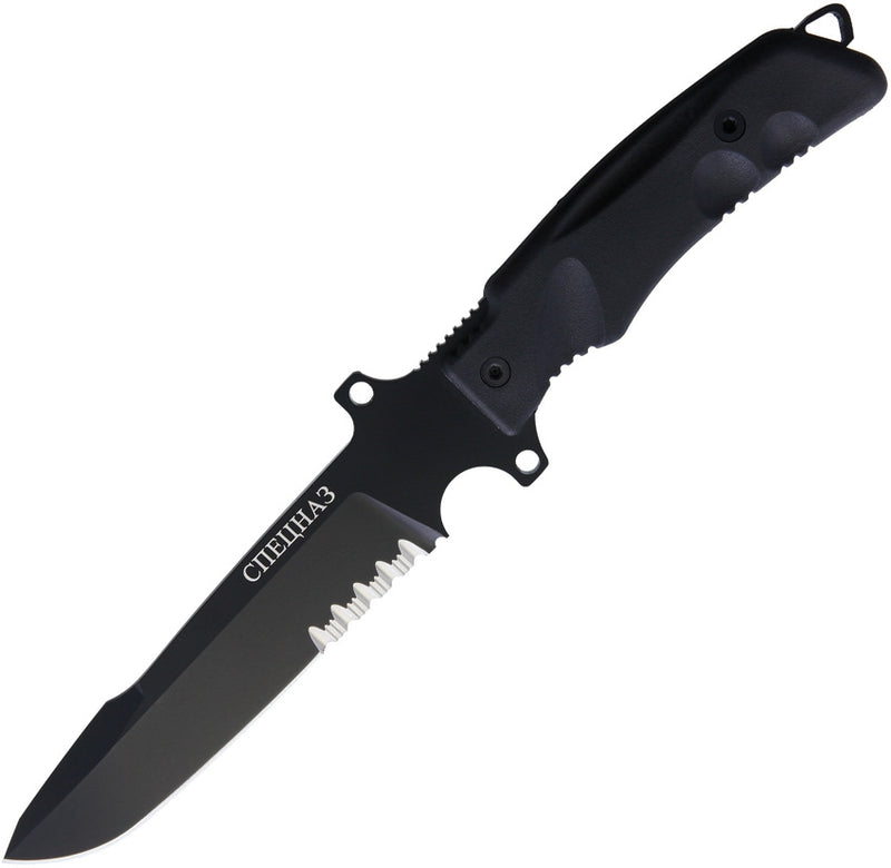 Fox Spetsnaz Predator Fixed Knife 6.75" Bohler N690 Steel Blade Forprene Handle G4BS -Fox - Survivor Hand Precision Knives & Outdoor Gear Store