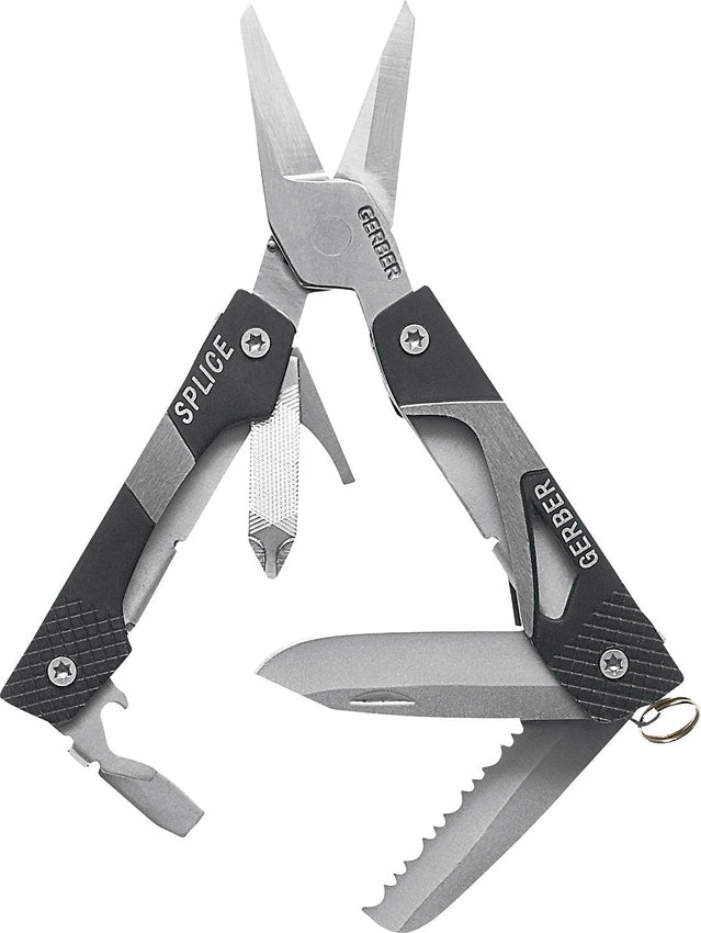 Gerber Splice Pocket Multi Tool 2Cr13 Stainless Steel One Piece Construction 0013 -Gerber - Survivor Hand Precision Knives & Outdoor Gear Store