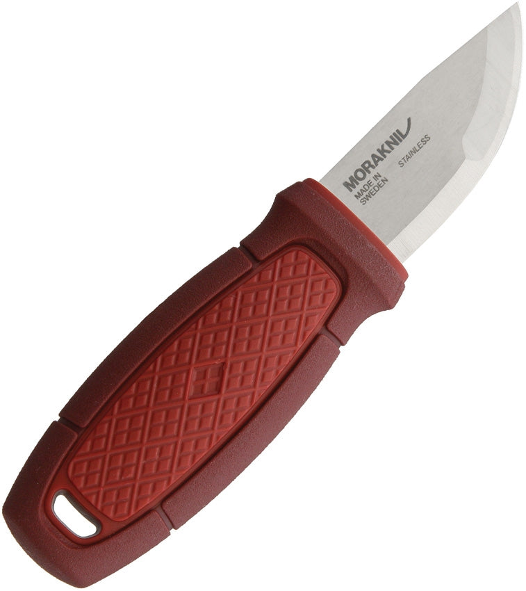 Mora Eldris Fixed Knife 2.5" 12C27 Stainless Blade Red Two Polymer Handle 01757 -Mora - Survivor Hand Precision Knives & Outdoor Gear Store