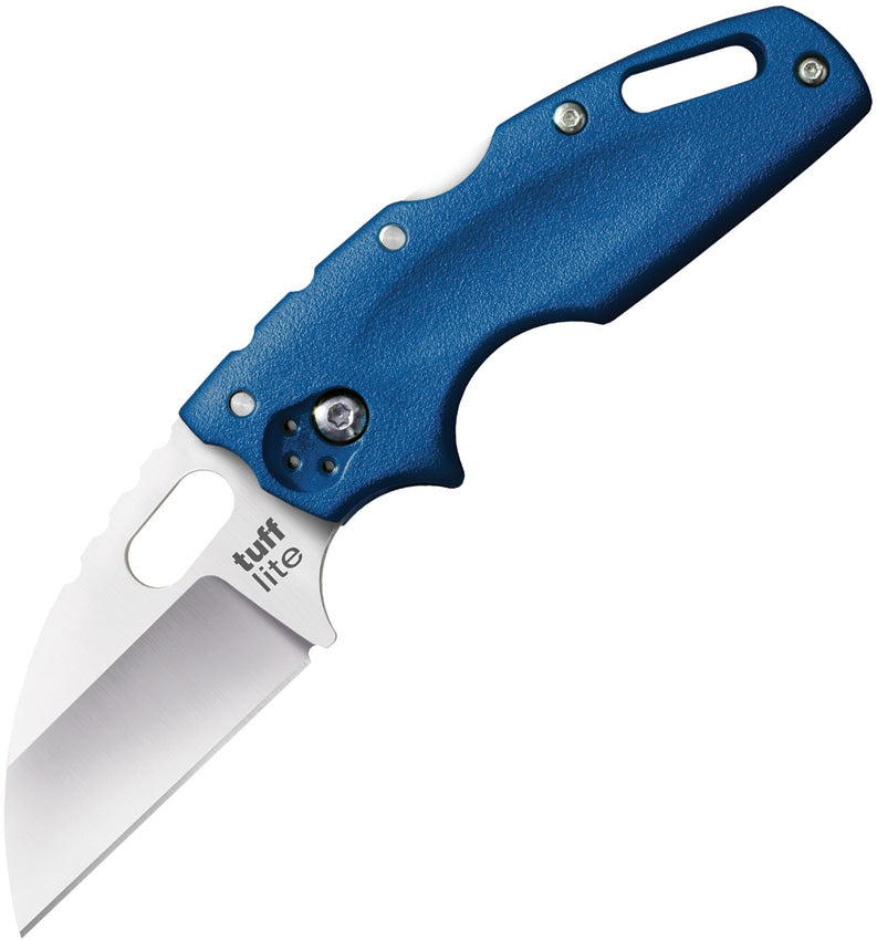 Cold Steel Tuff Lite Plain Folding Knife 2.5" AUS-8A Steel Blade Blue Griv-Ex Handle 20LTB -Cold Steel - Survivor Hand Precision Knives & Outdoor Gear Store
