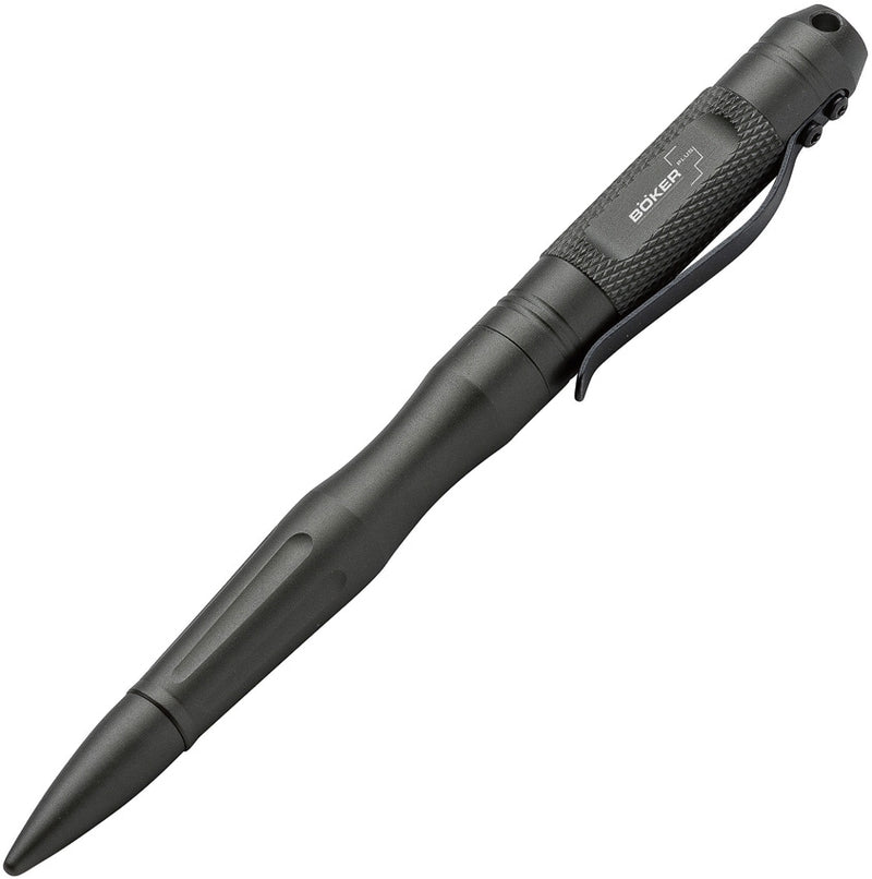 Boker Plus TTP Tactical Tablet Pen Grooved Dark Green Aluminum Pen With Rubber Tip 09BO097 -Boker Plus - Survivor Hand Precision Knives & Outdoor Gear Store