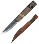 Condor Indigenous Puukko Fixed Knife 3.75" 1095HC Steel Full Blade Walnut Handle TK281139HC -Condor - Survivor Hand Precision Knives & Outdoor Gear Store