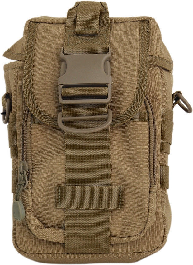 Pathfinder MOLLE Bag Tan Dimensions 6" x 4" x 12" 600 Denier Polyester Construction 015 -Pathfinder - Survivor Hand Precision Knives & Outdoor Gear Store