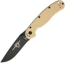 Ontario RAT II Liner Folding Knife 3" Black Finish D2 Tool Steel Drop Blade G10 Handle 8830DT -Ontario - Survivor Hand Precision Knives & Outdoor Gear Store