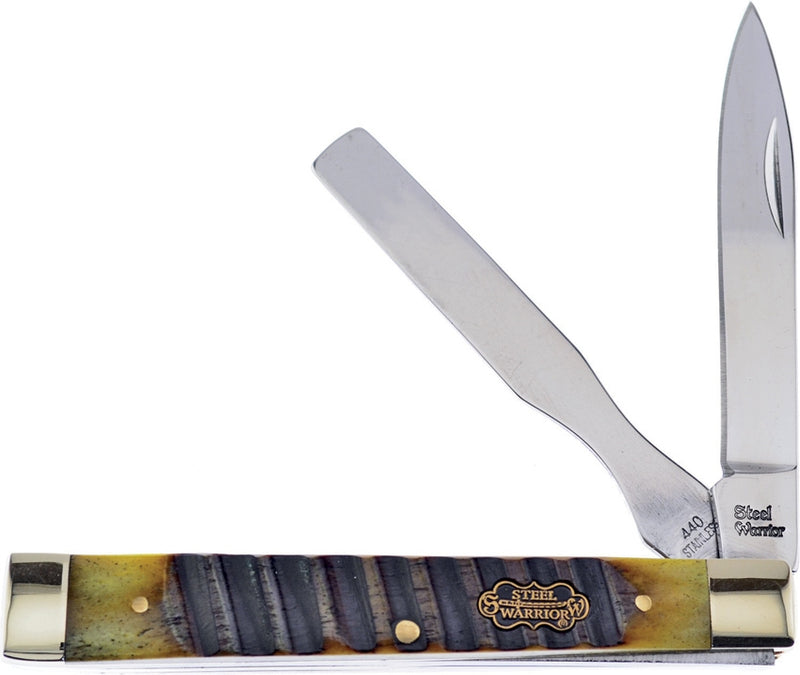 Frost Cutlery Doctors Pocket Knife Stainless Steel Blades Jigged Bone Handle FSW120BRJS -Frost Cutlery - Survivor Hand Precision Knives & Outdoor Gear Store