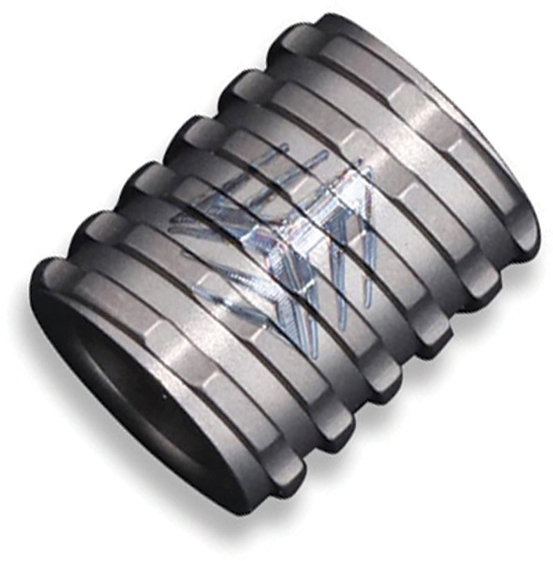 We Knife Co Bead For Lanyards Gray Titanium Construction 1/4" Hole Opening A02E -We Knife Co - Survivor Hand Precision Knives & Outdoor Gear Store