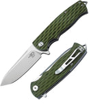 Bestech Knives Grampus Linerlock Folding Knife 3.5" D2 tool Steel Drop Point Blade G10 Handle G02B -Bestech Knives - Survivor Hand Precision Knives & Outdoor Gear Store