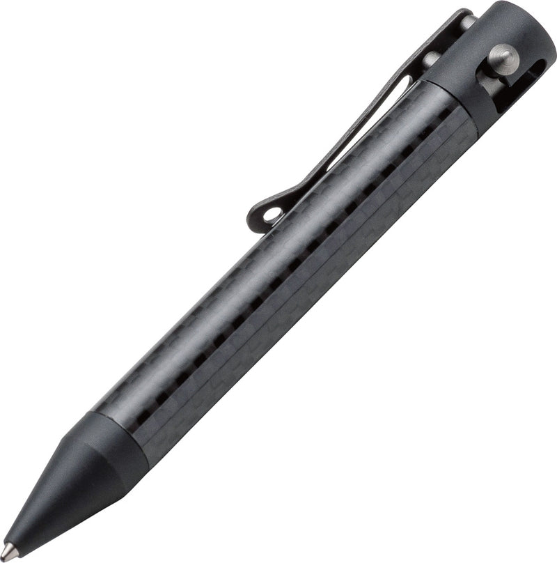 Boker Plus Tactical Pen Body Carbon Fiber With Titanium Construction Overall 4.25" 09BO078 -Boker Plus - Survivor Hand Precision Knives & Outdoor Gear Store