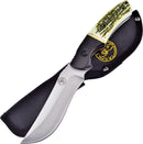 Frost Cutlery Small Bowie Fixed Knife 4.25" Stainless Blade Imitation Stag/Wood Handle S002 -Frost Cutlery - Survivor Hand Precision Knives & Outdoor Gear Store