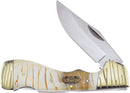 Frost Cutlery Choctaw Lockback Folding Knife Stainless Steel Blade Bone Handle W405TG -Frost Cutlery - Survivor Hand Precision Knives & Outdoor Gear Store