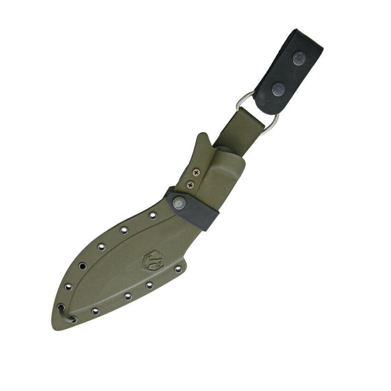 Condor K-Tact Kukri Fixed Knife 9.5" 1075HC Steel Blade Green Canvas Micarta Handle TK181210 -Condor - Survivor Hand Precision Knives & Outdoor Gear Store