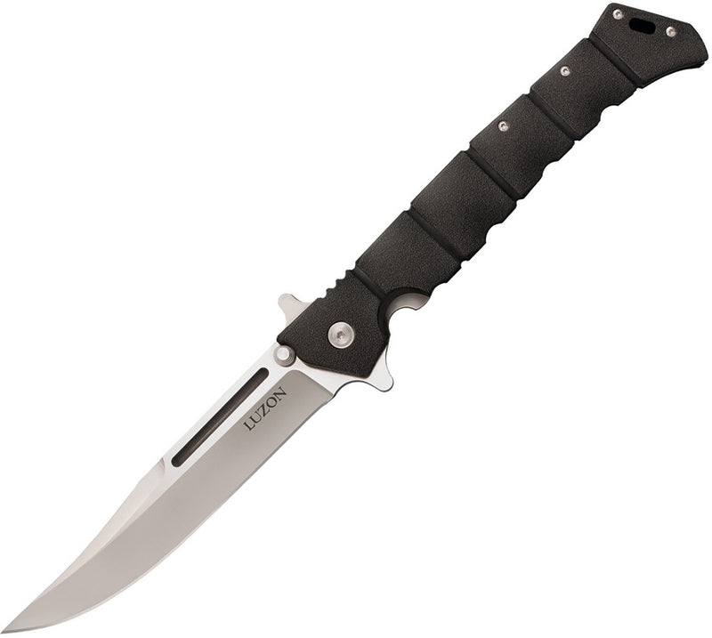 Cold Steel Luzon Large Folding Knife 6" 8Cr13MoV Stainless Steel Blade Black GFN Handle -Cold Steel - Survivor Hand Precision Knives & Outdoor Gear Store