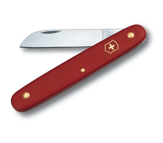 Victorinox Floral Folding Knife 2.5" Stainless Steel Sheepsfoot Blade Red Synthetic Handle 39050B1 -Victorinox - Survivor Hand Precision Knives & Outdoor Gear Store