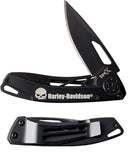 Case XX Harley TecX Framelock Folding Knife 2.25" Stainless Blade Stainless Handle 52213 -Case Cutlery - Survivor Hand Precision Knives & Outdoor Gear Store