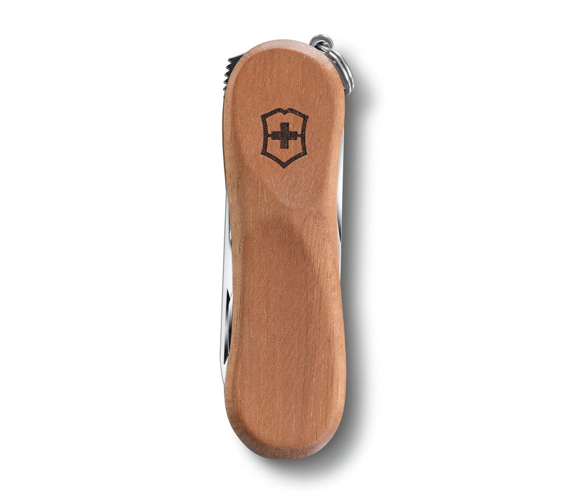 Victorinox Nail Clip 580 Stainless Steel Tools Blade Tools Include Scissors Brown Wood Handle 0646163 -Victorinox - Survivor Hand Precision Knives & Outdoor Gear Store