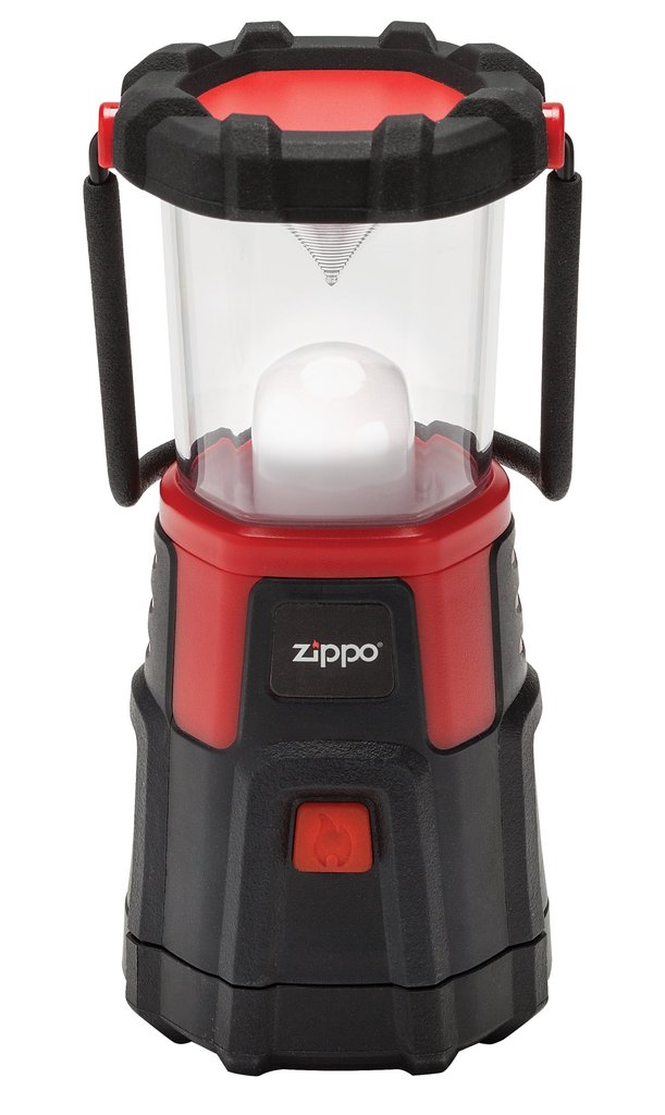 Zippo Lighter 350A Lantern Black/Red Polycarbonate Housing With Rubber Overmold 30081 -Zippo - Survivor Hand Precision Knives & Outdoor Gear Store