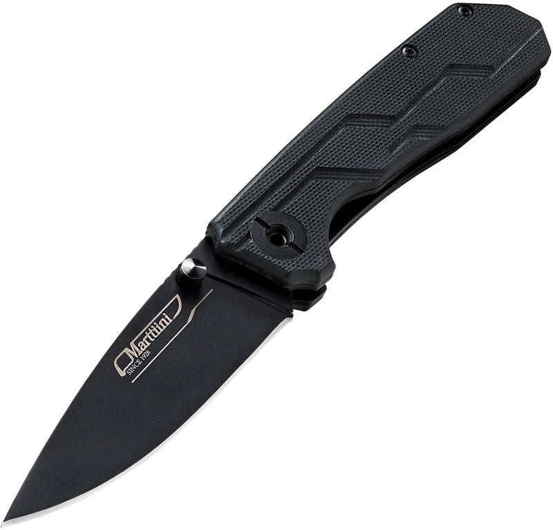 Marttiini B440 Folding Knife 8" Stainless Steel Drop Point Blade Black G10 Handle 970110 -Marttiini - Survivor Hand Precision Knives & Outdoor Gear Store