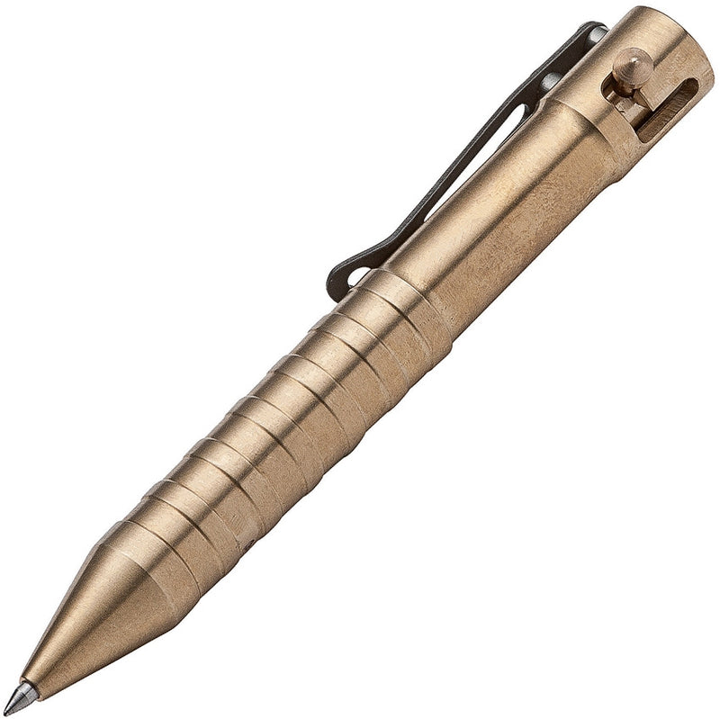 Boker Plus Kid Cal 50 Tactical Pen Machined Brass Construction 4.38" Overall P09BO063 -Boker Plus - Survivor Hand Precision Knives & Outdoor Gear Store