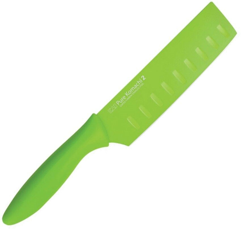 Kershaw Komachi Kitchen Knife 5.5" Carbon Stainless Blade Green Synthetic Handle 5071 -Kershaw - Survivor Hand Precision Knives & Outdoor Gear Store