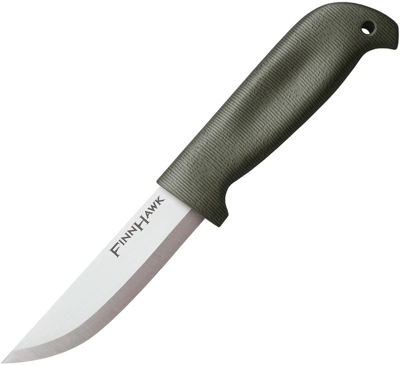 Cold Steel Finn Hawk Fixed Knife 4" 4116 Steel Blade OD Green TPR Handle 20NPK -Cold Steel - Survivor Hand Precision Knives & Outdoor Gear Store