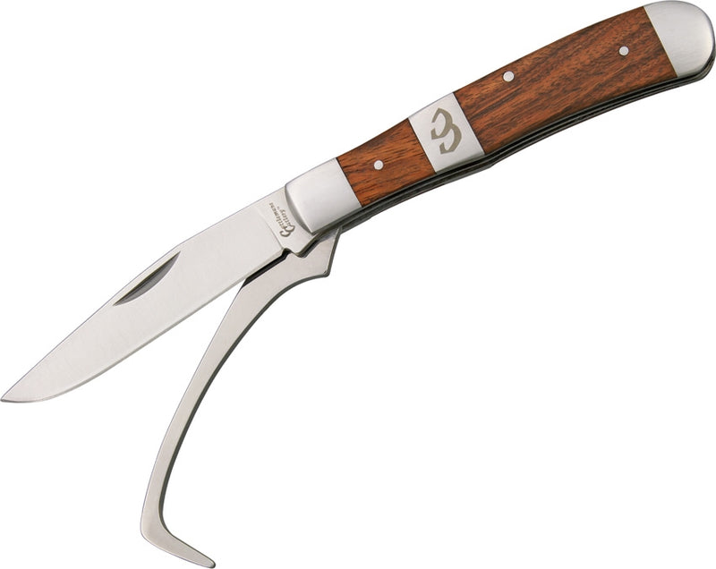 Cattleman Farrier's Companion Pocket Knife 3Cr13 Steel Blades Rosewood Handle 0067RW2 -Cattleman's - Survivor Hand Precision Knives & Outdoor Gear Store