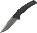 Cattleman's Sidewinder Folding Knife 3.5" 8Cr13MoV Steel Blade Black G10 Handle 0041B -Cattleman's - Survivor Hand Precision Knives & Outdoor Gear Store