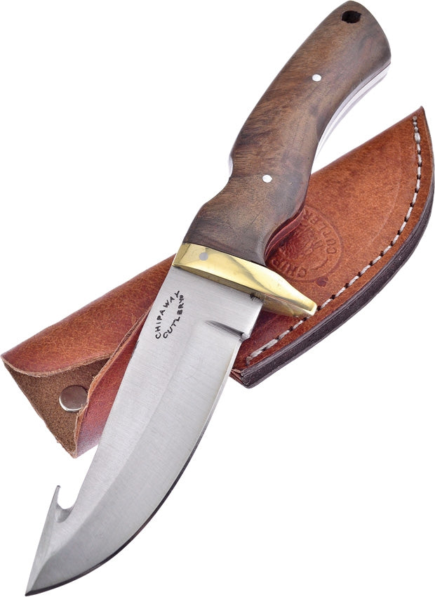 Frost Cutlery Fixed Knife 4" Stainless Steel Skinner Full Blade Walnut Handle CW013WW -Frost Cutlery - Survivor Hand Precision Knives & Outdoor Gear Store