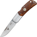 Fallkniven Tre Kronor Lockback Folding Knife 2.75" 3G Steel Blade Ironwood Handle NTK3IC -Fallkniven - Survivor Hand Precision Knives & Outdoor Gear Store