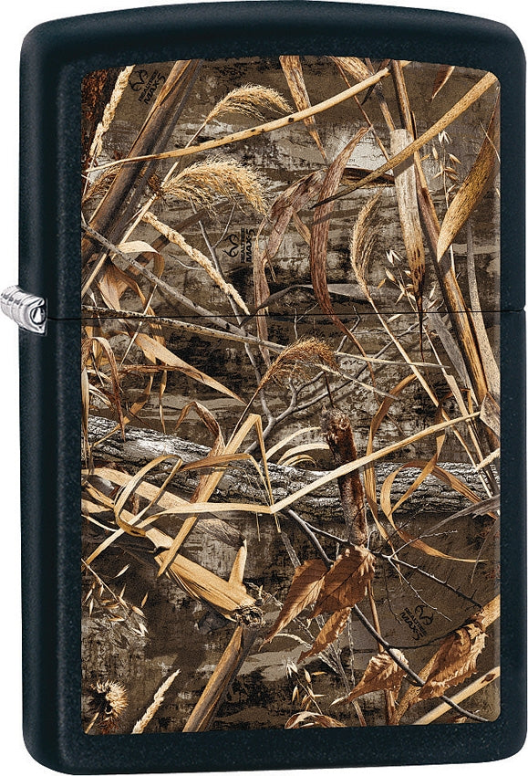 Zippo Lighter Realtree Max 5 Camo Black Matte Dimensions: 1.44" x 2.25" Made In USA 01688 -Zippo - Survivor Hand Precision Knives & Outdoor Gear Store