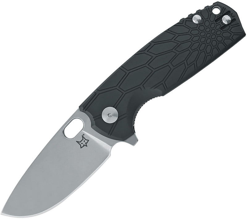 Fox Core Linerlock Folding Knife 3.13" N690 Steel Blade Black FRN Handle 604 -Fox - Survivor Hand Precision Knives & Outdoor Gear Store