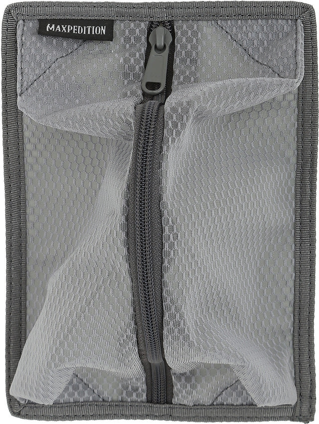 Maxpedition ENTITY Mesh Storage Panel Gray 420D Nylon Construction NTTPNMGRY -Maxpedition - Survivor Hand Precision Knives & Outdoor Gear Store