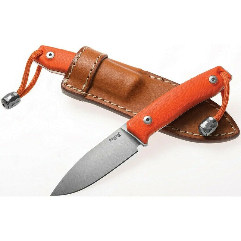 LionSTEEL M1 Fixed Knife 3" M390 Steel Drop Point Full Blade Orange G10 Handle TM1GOR -LionSTEEL - Survivor Hand Precision Knives & Outdoor Gear Store