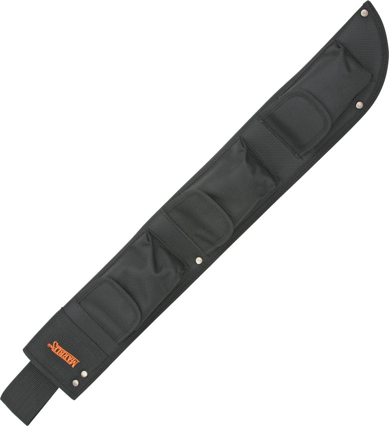 Marbles Scout Machete Sheath Heavy Black Nylon Construction Two Cargo Pouches 12718S -Marbles - Survivor Hand Precision Knives & Outdoor Gear Store