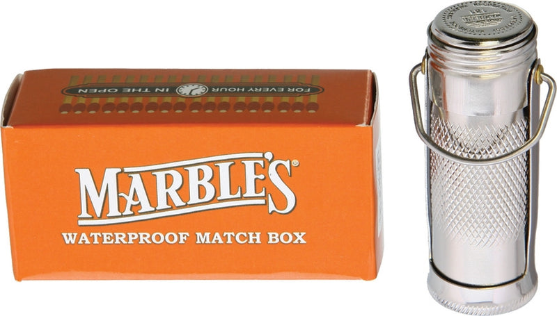 Marbles Match Safe Waterproof From Original 1900 Patent Stainless Steel Construction 150 -Marbles - Survivor Hand Precision Knives & Outdoor Gear Store