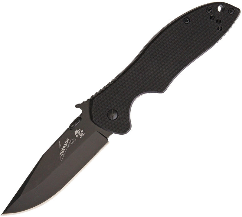 Kershaw Emerson CQC-6K Folding Knife 3.25" 8Cr13MoV Steel Blade Black G10 Handle 6034BLK -Kershaw - Survivor Hand Precision Knives & Outdoor Gear Store