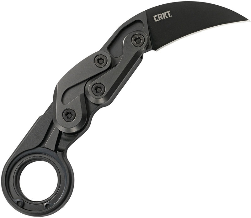 CRKT Provoke Kinematic Responder Folding Knife 2.38" D2 Tool Steel Blade Black Aluminum Handle 4042 -CRKT - Survivor Hand Precision Knives & Outdoor Gear Store