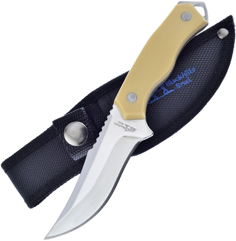 Frost Cutlery Skinner Fixed Knife 3.5" Stainless Steel Full Blade Imitation Handle 017IV -Frost Cutlery - Survivor Hand Precision Knives & Outdoor Gear Store
