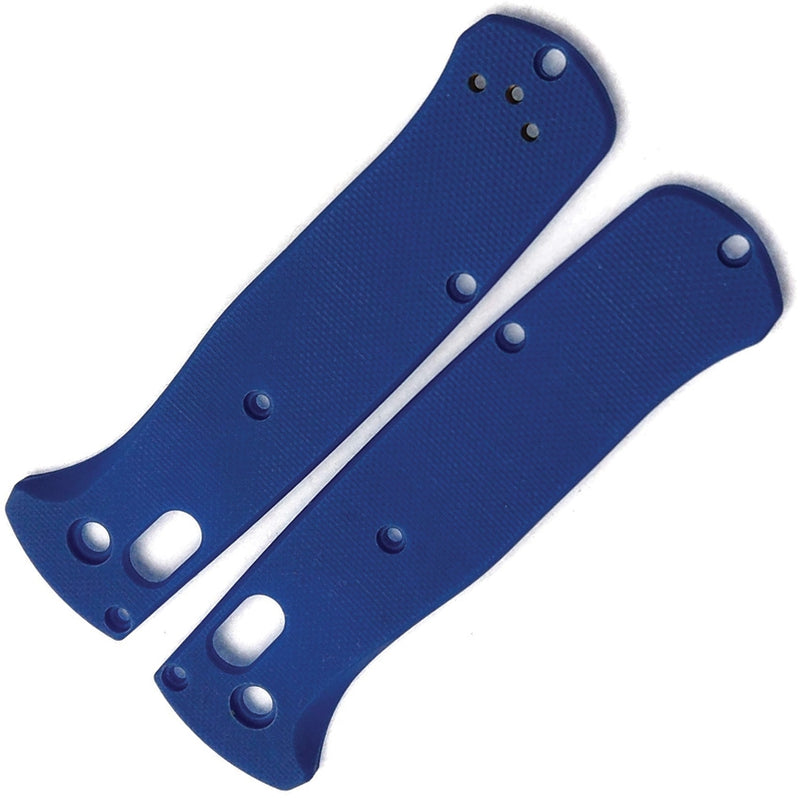 Flytanium Handle Scales Fits Benchmade Mini Bugout Blue G10 Construction 627 -Flytanium - Survivor Hand Precision Knives & Outdoor Gear Store