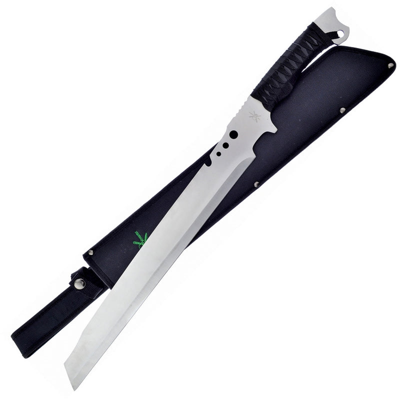 Frost Cutlery Machete Fixed Knife 20" Stainless Steel Blade Cord Wrapped Handle X33B -Frost Cutlery - Survivor Hand Precision Knives & Outdoor Gear Store