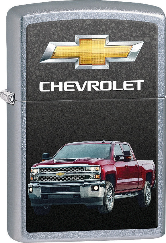 Zippo Lighter Chevrolet Truck Street Chrome Construction Dimensions: 1.44" x 2.25" Made In USA 09090 -Zippo - Survivor Hand Precision Knives & Outdoor Gear Store