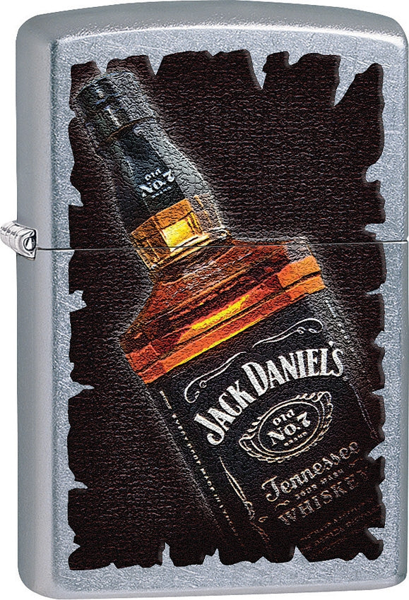 Zippo Lighter Jack Daniels Windproof Refillable Dimensions 1.44" x 2.25" Metal 11516 -Zippo - Survivor Hand Precision Knives & Outdoor Gear Store