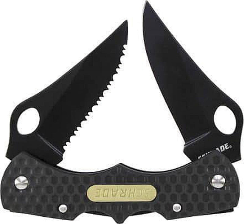 Schrade Double Lockback Pocket Knife 2.75" 8Cr13MoV Steel Blades ABS Handle H005DLBCPA -Schrade - Survivor Hand Precision Knives & Outdoor Gear Store