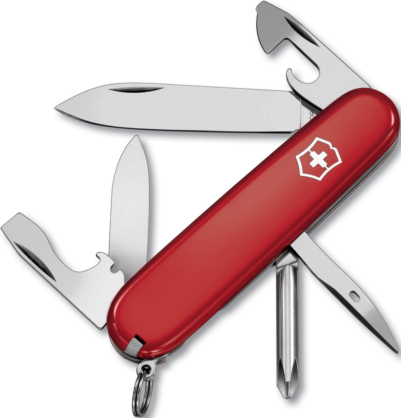 Victorinox Small Tinker Pocket Knife Stainless Steel Blades Red ABS Handle 04603X2 -Victorinox - Survivor Hand Precision Knives & Outdoor Gear Store