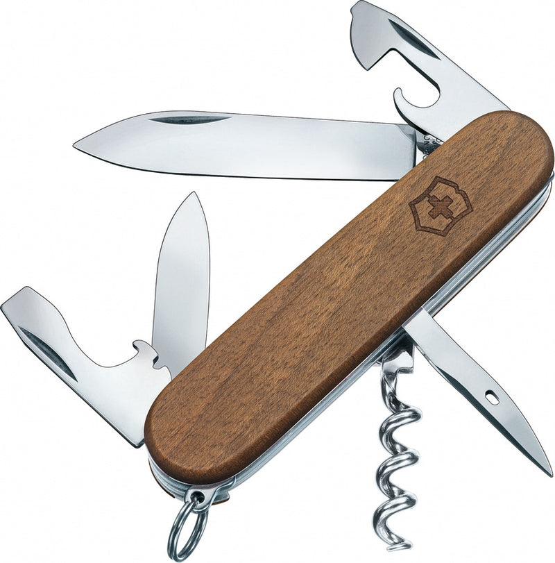Victorinox Spartan Pocket Knife Stainless Steel Blades Walnut Handle 1360163X2 -Victorinox - Survivor Hand Precision Knives & Outdoor Gear Store
