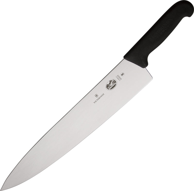 Victorinox Chefs Kitchen Knife 12.37" Stainless Steel Blade Black Fibrox Handle 5200331 -Victorinox - Survivor Hand Precision Knives & Outdoor Gear Store