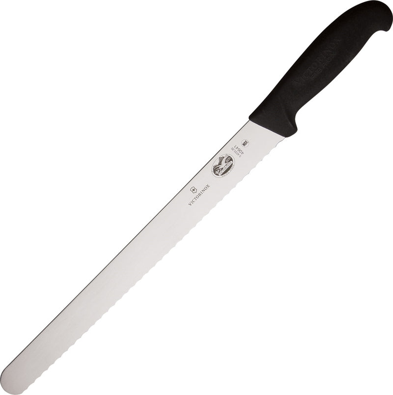 Victorinox Slicer Kitchen Knife 12" Stainless Steel Blade Black Fibrox Handle VN5423330 -Victorinox - Survivor Hand Precision Knives & Outdoor Gear Store