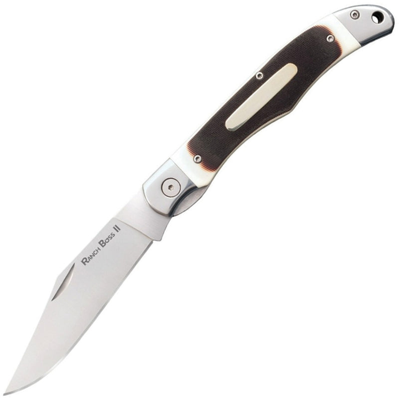 Cold Steel Ranch Boss II Folding Knife 4" SK-5 Carbon Steel Blade Bone Handle 20NPM1 -Cold Steel - Survivor Hand Precision Knives & Outdoor Gear Store