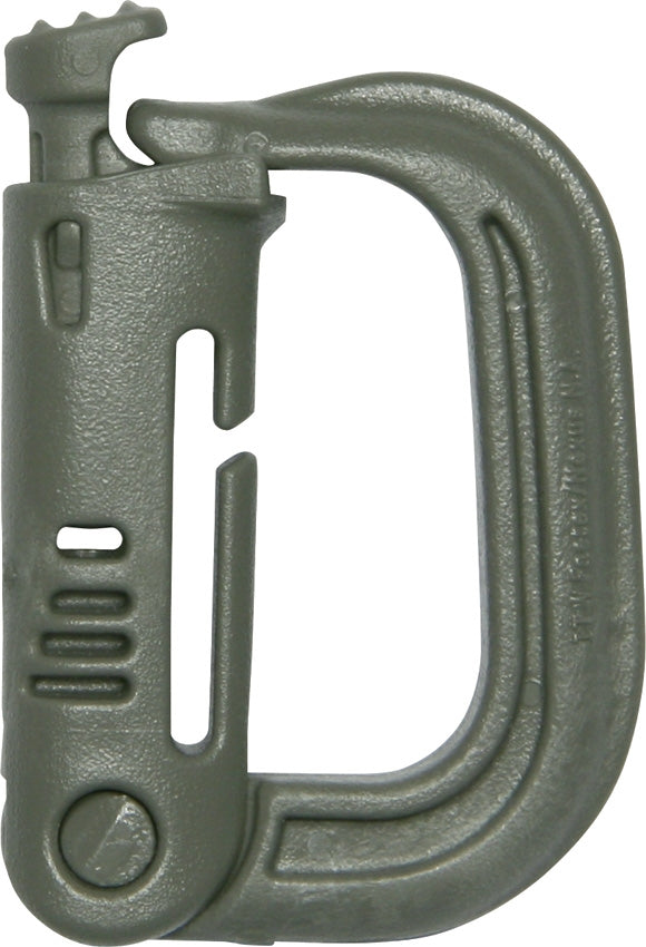 Maxpedition Grimloc Locking D Ring Foliage Green Dimensions: 2" x 1.5" GRMLG -Maxpedition - Survivor Hand Precision Knives & Outdoor Gear Store