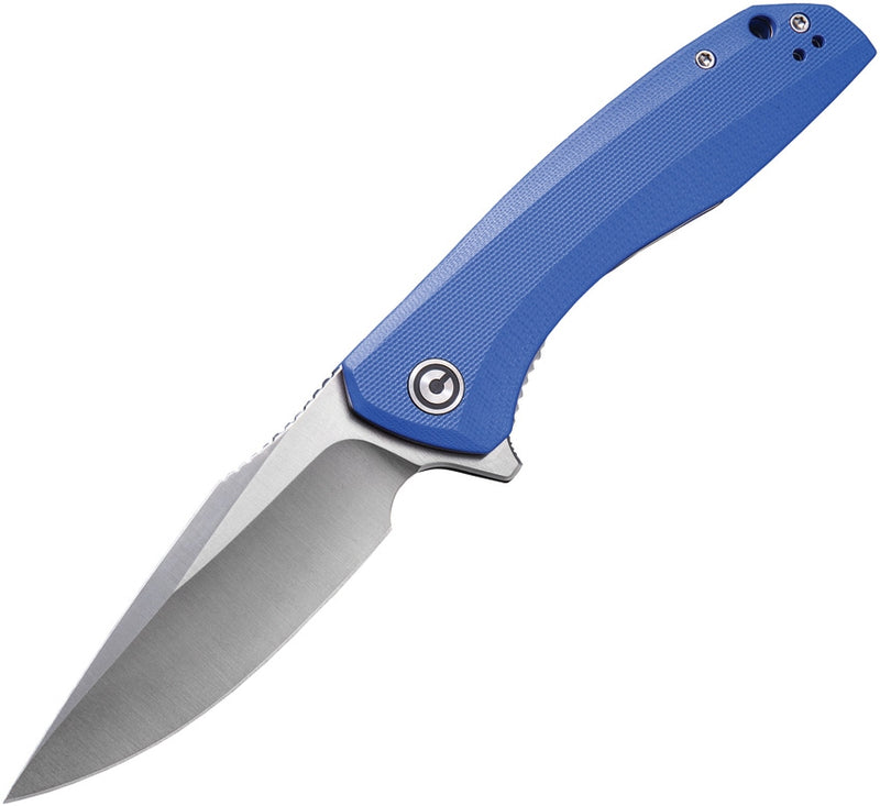 Civivi Baklash Linerlock Folding Knife 3.5" 9Cr18MoV Steel Blade Blue G10 Handle C801F -Civivi - Survivor Hand Precision Knives & Outdoor Gear Store